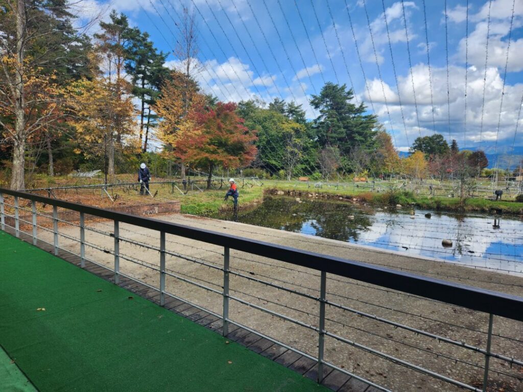 国営アルプスあづみの公園】の「堀金・穂高地区」