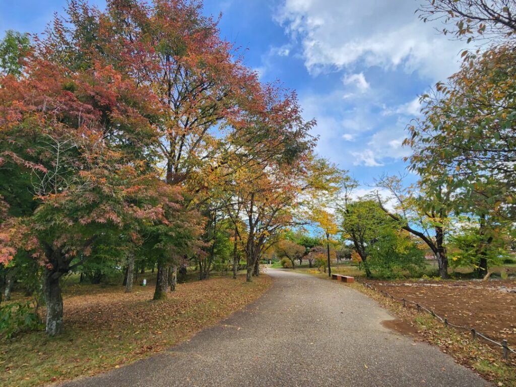 国営アルプスあづみの公園】の「堀金・穂高地区」