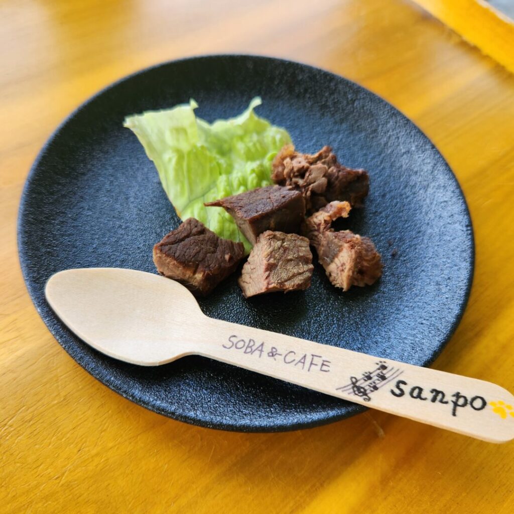 sanpo(サンポ)の鹿肉ステーキ