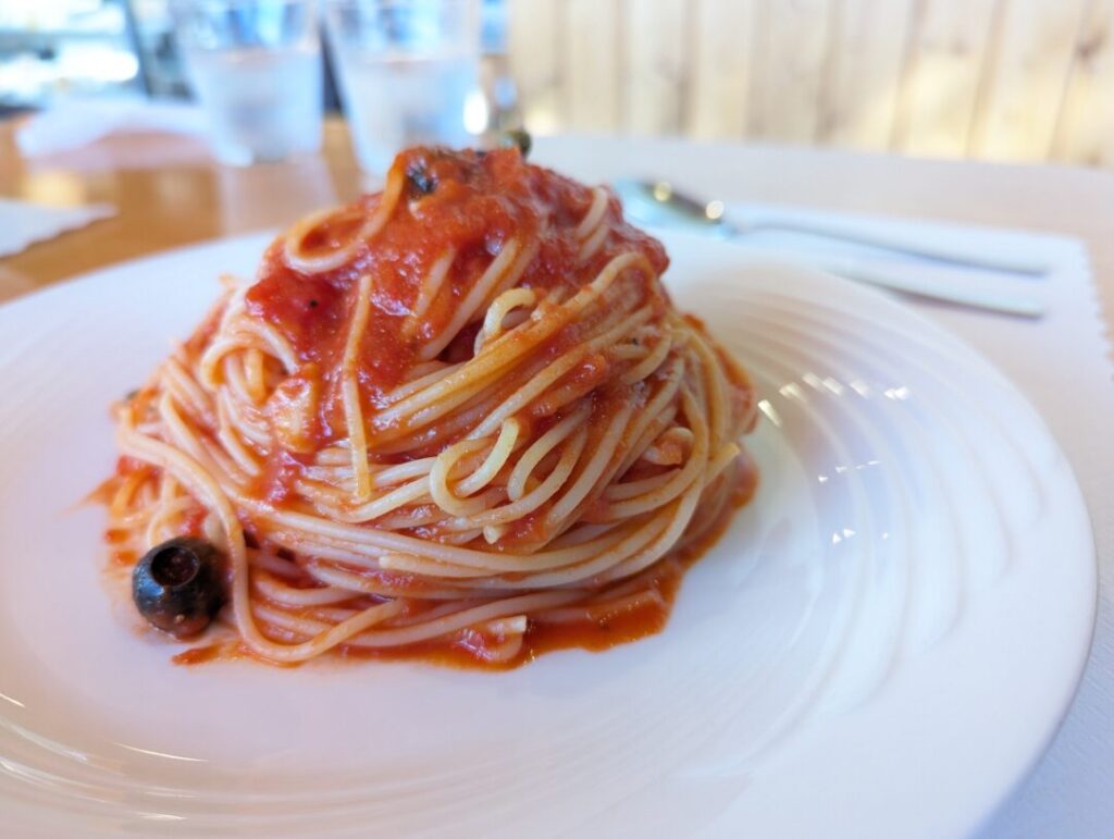 トラットリア ピッコラーナのパスタ